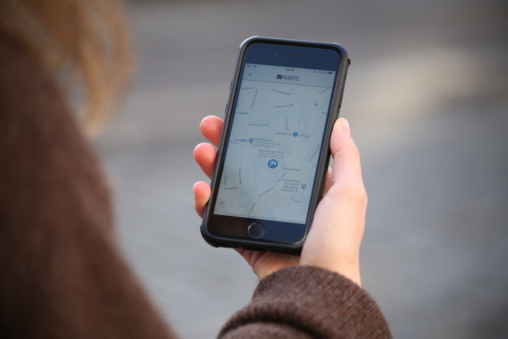 Unterwegs mit der App "Actionbound" Unterwegs mit der App "Actionbound"